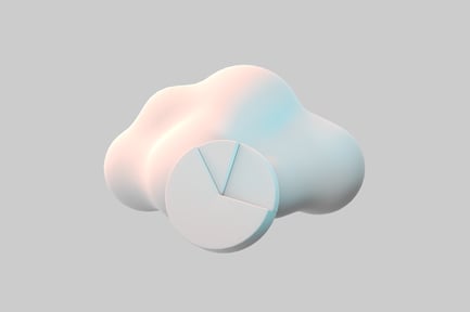 Предпросмотр: Круговая диаграмма аналитики облака данных