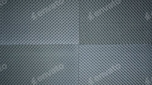 Preview: Sound absorber sheet grey color.