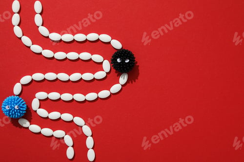 Preview: Concept of health care, stomach and intestinal problems