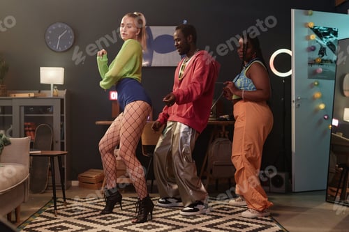 Preview: Trendy Dance Crew Practicing in Studio