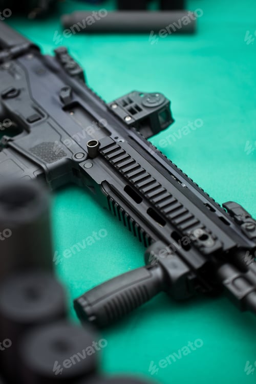 Preview: Assault rifle with silencer