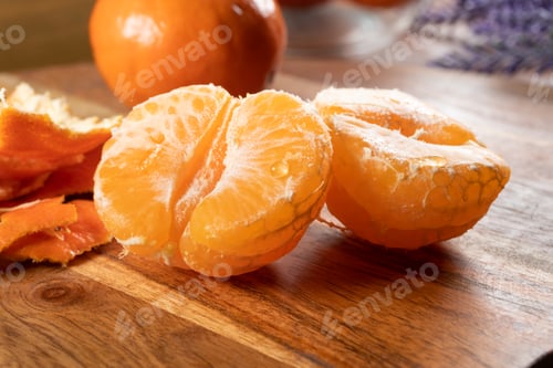 Preview: Slices of mandarin