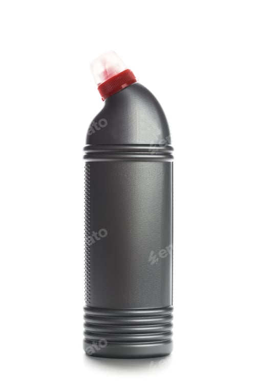 Preview: plastic container isolated on white background