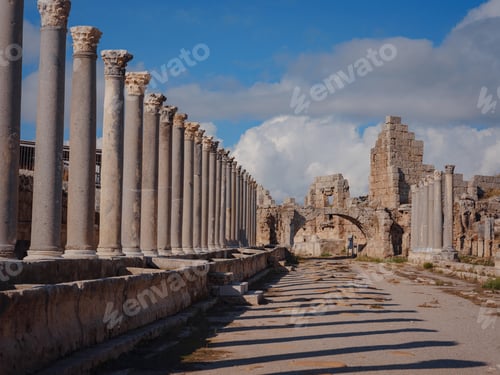 Preview: Ruins of Perge. Turkey.