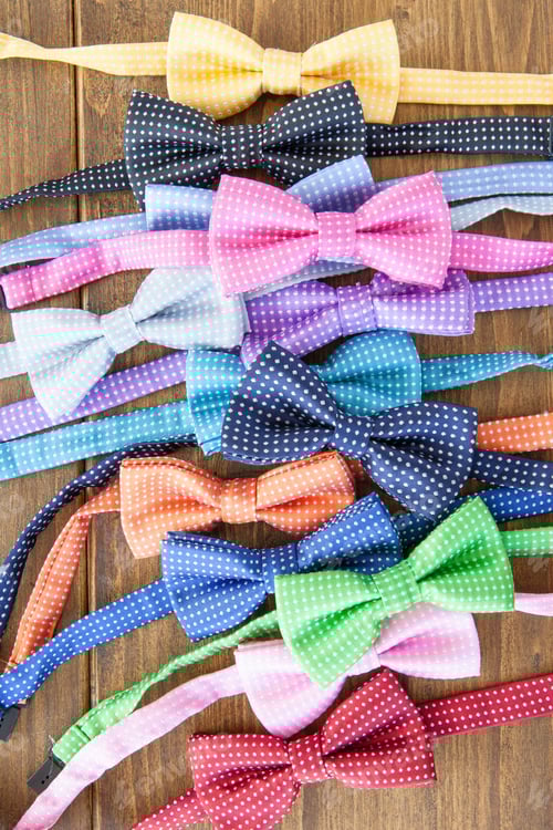 Preview: Colorful Bow Ties in a Variety of Colors