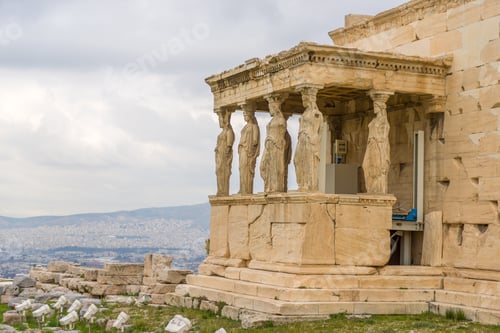 Preview: Acropolis (Propilea) with columns Athens