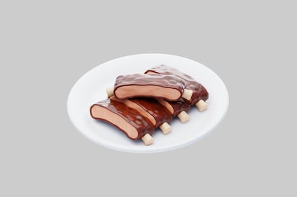 Preview: Barbecue ribs plate