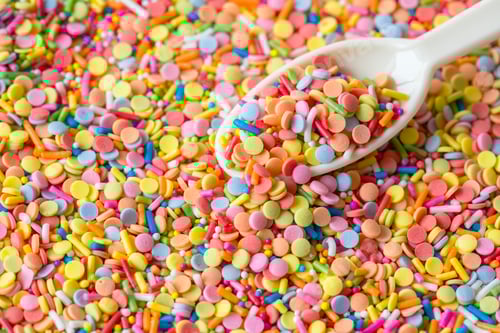 Preview: Colorful Sprinkles and Spoon for Baking
