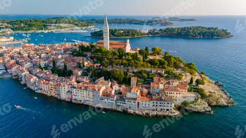 Preview: Discovering the enchanting coastal town of Rovinj, Croatia during golden hour