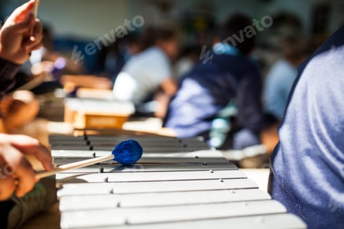 Preview: girl playing xylophone
