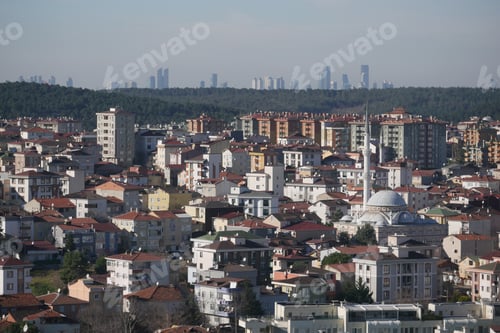 Preview: Arial View of Istanbul residential buildings