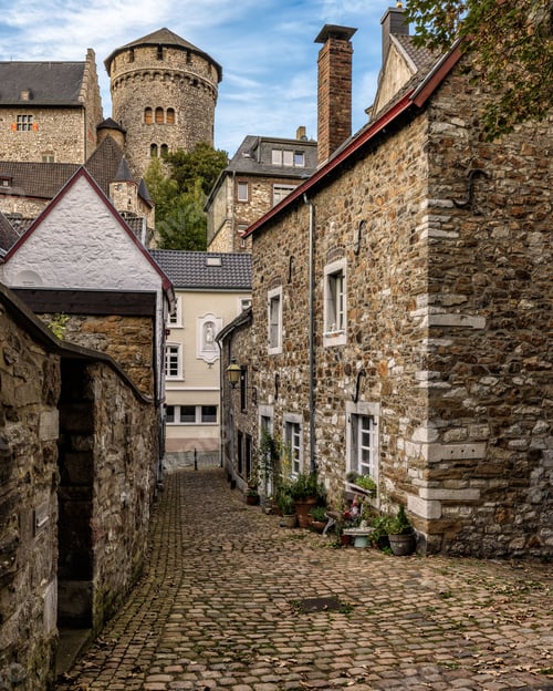 Preview: Charming old town of Stolberg in North Rhine-Westphalia, Germany