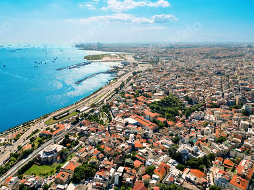Preview: Aerial drone view of Istanbul, Turkey