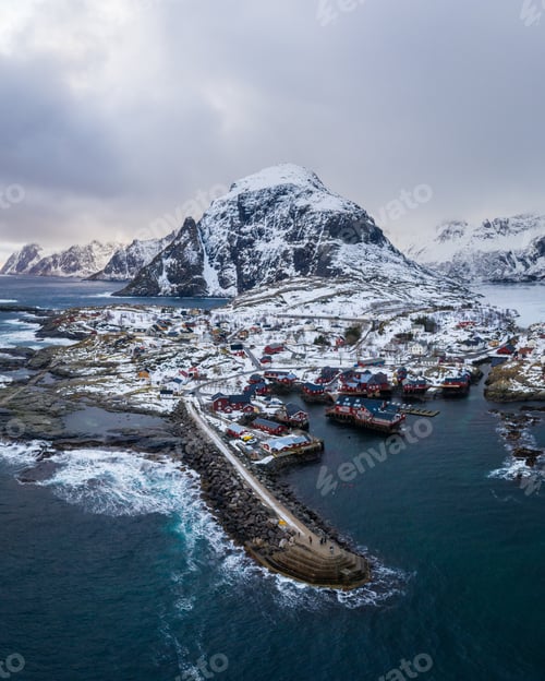 Preview: Fishing Village A in Lofoten