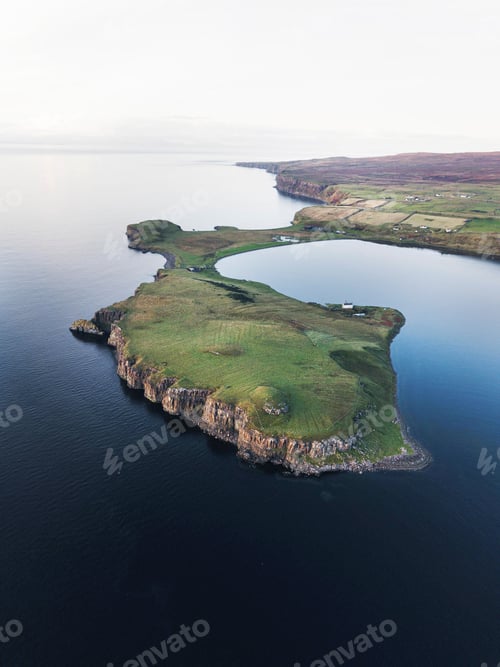 Preview: Isle of Skye at Scotland drone shot