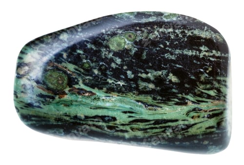 Preview: tumbled Rhyolite mineral gemstone isolated