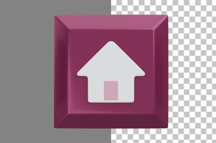 Preview: Home 3D Icon