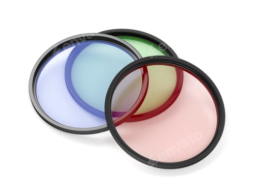 Preview: Colorful camera filters