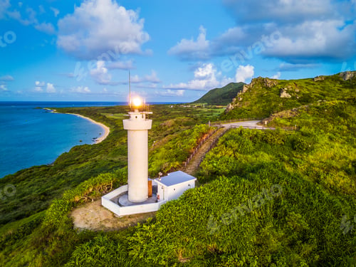 Preview: Hirakubozaki Lighthouse on Ishigaki,Japan