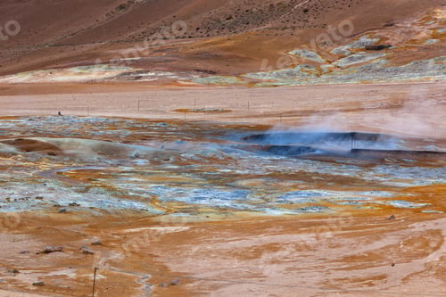 Preview: Hot Mud Pots in the Geothermal Area Hverir, Iceland