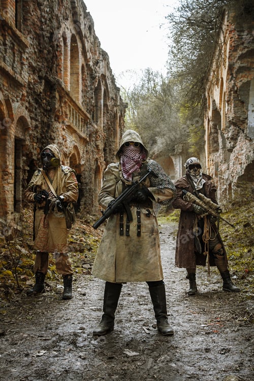 Preview: Nuclear post-apocalypse survivors
