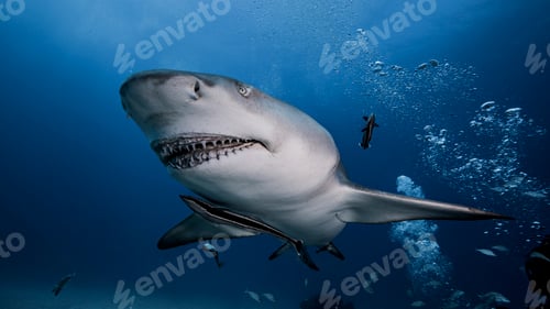 Preview: Underwater view of Lemon Shark, Jupiter, Florida, USA