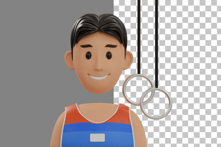 Preview: Gymnastics 3D Icon