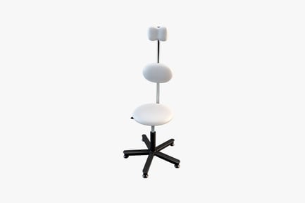 Preview: Office chair with cylindrical seat and lateral cushions
