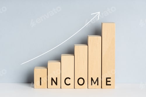 Preview: Income growth concept