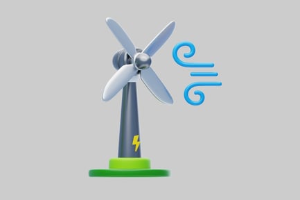 Preview: Wind turbine with lightning protection system