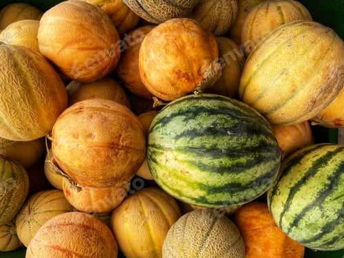 Preview: Melon and water melon
