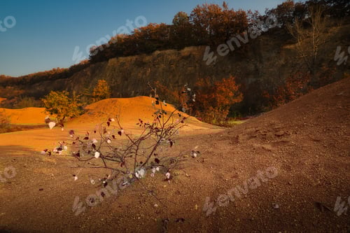 Preview: Abandoned open-pit bauxite mine