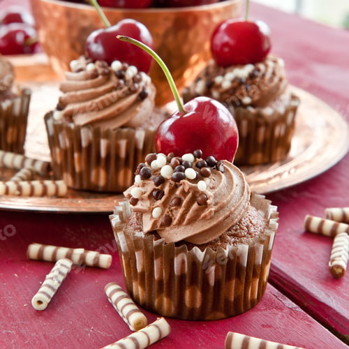 Preview: Chocolate cupcake