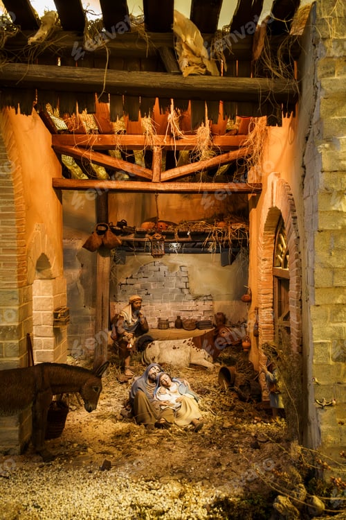 Preview: Holy Family Nativity Scene