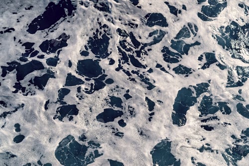 Preview: Background And Abstract Texture Of The Made Foam Sea Water