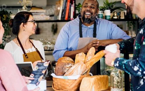 Preview: Customer ordering pasrty at counter