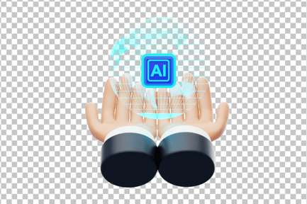 Vorschau: 3D-Icon für KI-Konstruktionskonzept für künstliche Intelligenz