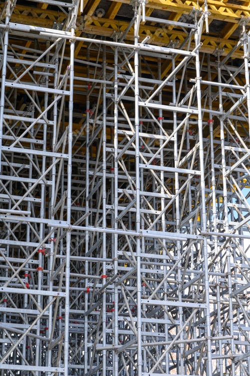 Preview: Sophisticated scaffolding system to create complex shapes during construction.