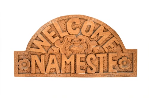 Preview: welcome Nepal isolated