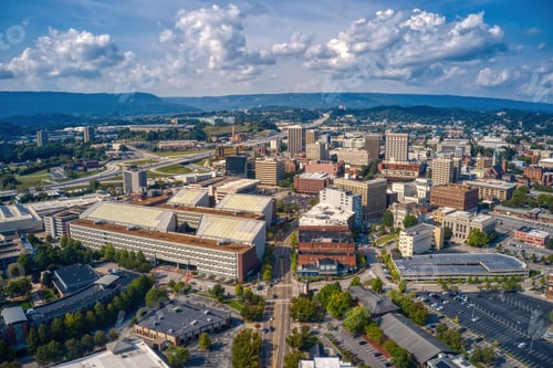 Preview: Aerial View of Downtown Chattanooga