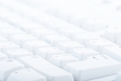 Preview: white keyboard