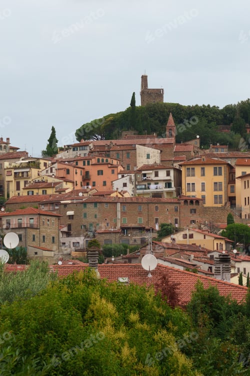 Preview: Historic buildings of Castiglion Fiorentino, Tuscany, Italy