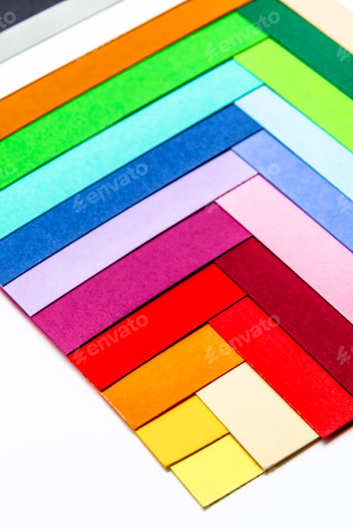 Preview: Cardboards of colors