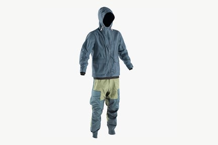 Preview: Men's Outdoor Outfit: Hooded Jacket & Cargo Pants