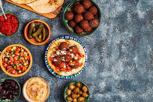 Preview: Falafel - traditional dish of Israeli and Middle Eastern cuisine