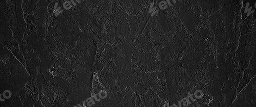 Preview: Black cement wall background and textured