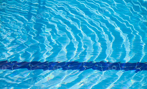 Preview: Blue water in sweeming pool