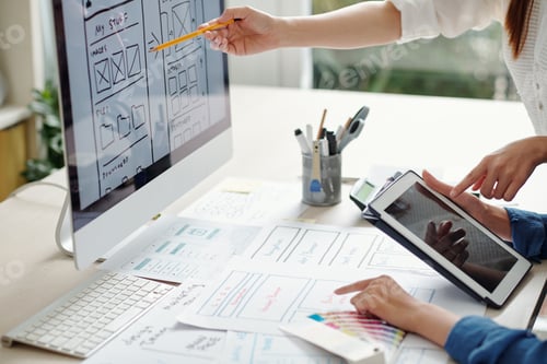 Preview: UX and UI designers working