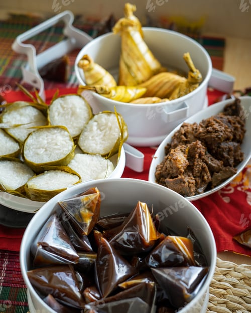 Preview: Traditional Malay Food and cookies during Ramadan and Eid Mubarak. Hari Raya Aidilfitri.
