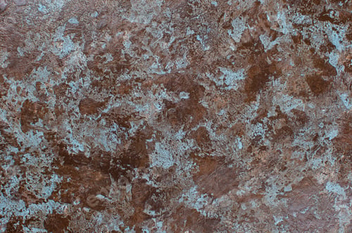 Preview: Dark brown with blue concrete wall texture